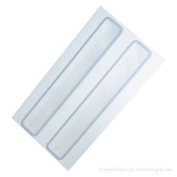 LED Grille Lamp with 230 or 120V AC Voltage, Measures 600 x 300mm